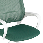 Офисное кресло с основанием из белого пластика Desk chairs Green варинант исполнения - 6 | Loft Concept в Воронеже