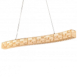 Люстра волнистой формы с текстурной огранкой Reflection of Reality варинант исполнения - 2 | Loft Concept в Воронеже