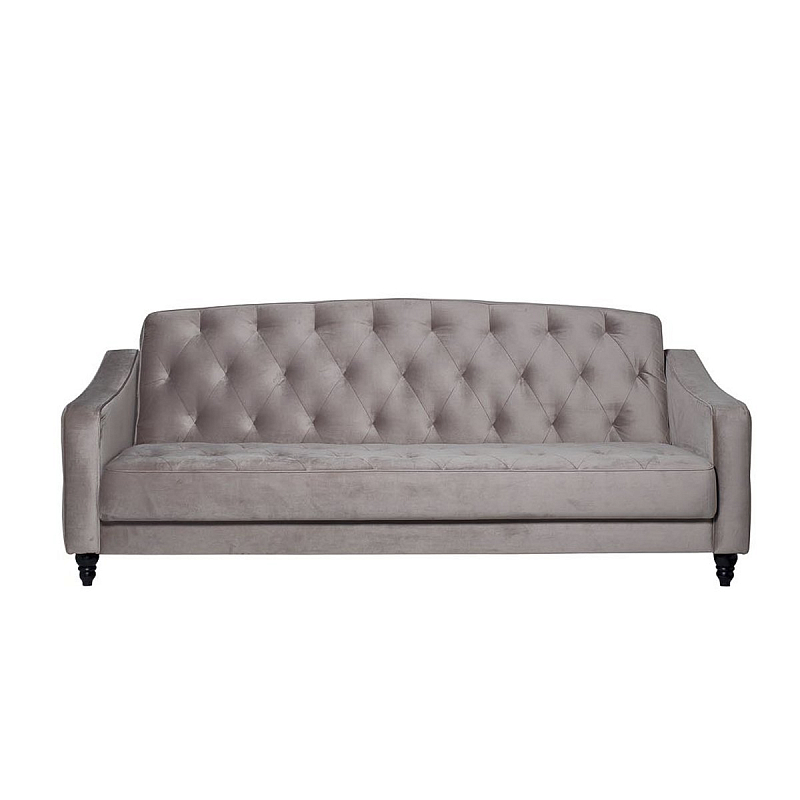 Диван Abbyson Emily Tufted Sofa Gray Серый Диван Abbyson Emily Tufted Sofa Gray Серый в Воронеже | Loft Concept