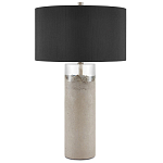 Настольная лампа на сером бетонном основании Delicate Brutality варинант исполнения - 2 | Loft Concept в Воронеже