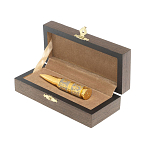 Флешка на 32 гб в виде патрона с гравировкой Герба РФ в подарочной коробке Metal Flash Drive варинант исполнения - 4 | Loft Concept в Воронеже