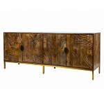 Широкая тумба с фактурным фасадом Termite варинант исполнения - 6 | Loft Concept в Воронеже