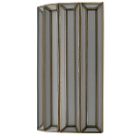 Бра с абажуром из панелей белого молочного стекла Stunned by Light варинант исполнения - 4 | Loft Concept в Воронеже