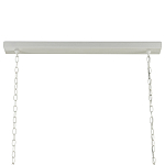 Люстра белая прямоугольная с абажурами в виде цветков тюльпана White Tulips варинант исполнения - 6 | Loft Concept в Воронеже