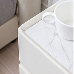 Умная прикроватная тумба с беспроводной зарядкой и подсветкой Smart Bedside Table варинант исполнения - 3 | Loft Concept в Воронеже