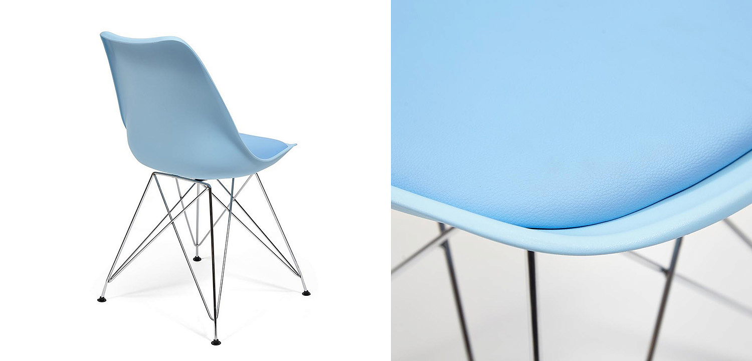 Стул DSR blue Стул DSR blue - Loft-Concept в Воронеже