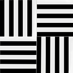 Дизайнерская плитка с узором Вертикаль варинант исполнения - 1 | Loft Concept в Воронеже