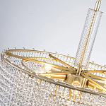 Люстра многоярусная с каскадами кристаллов Crystal Rains варинант исполнения - 4 | Loft Concept в Воронеже