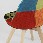 Стул с обивкой в стиле пэчворк Arvika варинант исполнения - 6 | Loft Concept в Воронеже