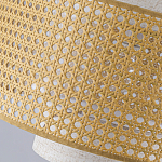 Торшер с декоративным поясом из плетеного бамбука Biuloggicu варинант исполнения - 6 | Loft Concept в Воронеже