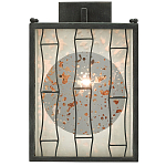 Бра с круглой зеркальной вставкой с эффектом ржавчины Stunning Radiance варинант исполнения - 2 | Loft Concept в Воронеже