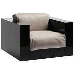 Дизайнерское кожаное кресло Poltronova Saratoga Armchair варинант исполнения - 2 | Loft Concept в Воронеже