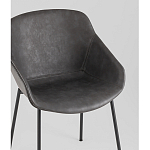 Стул Ashby экокожа серый варинант исполнения - 3 | Loft Concept в Воронеже