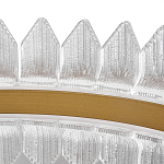 Люстра круглая с декоративными элементами в виде лепестков Round Light Flashing варинант исполнения - 8 | Loft Concept в Воронеже