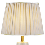 Настольная лампа с абажуром Femia Grey Gold Table Lamp варинант исполнения - 2 | Loft Concept в Воронеже