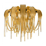 Бра с металиическими цепочками и дугообразными элементами Atlantis Chain варинант исполнения - 7 | Loft Concept в Воронеже