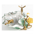 Чаша фигурная с обитателями леса и цветами Eden Garden варинант исполнения - 5 | Loft Concept в Воронеже