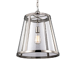 Подвесной светильник с прозрачным коническим стеклянным плафоном в современном стиле Feiss варинант исполнения - 1 | Loft Concept в Воронеже