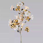 Торшер в виде белых и золотых цветов каллы Refined Taste of Light варинант исполнения - 2 | Loft Concept в Воронеже