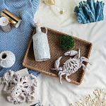 Статуэтка краб с детализированной текстурой в белом цвете Marine Accessories варинант исполнения - 7 | Loft Concept в Воронеже