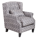 Кресло Henry Armchair grey velour варинант исполнения - 1 | Loft Concept в Воронеже