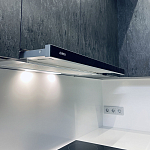 Угловой кухонный гарнитур Жемчужный белый Серый Clarke Kitchen Set White Grey варинант исполнения - 3 | Loft Concept в Воронеже