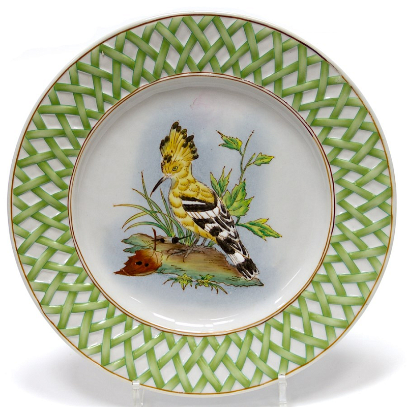 Тарелка настенная Crested Bird Мульти Бронза Тарелка настенная Crested Bird Мульти Бронза в Воронеже | Loft Concept