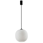 Подвесной светильник со стеклянным рельефным плафоном белый Perforated Glass 25 варинант исполнения - 2 | Loft Concept в Воронеже