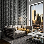 Гипсовая 3D Панель M-34 варинант исполнения - 1 | Loft Concept в Воронеже