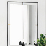 Зеркало прямоугольное в черной раме Gwendelyn варинант исполнения - 2 | Loft Concept в Воронеже