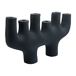 Подсвечник алюминиевый черный Ember варинант исполнения - 2 | Loft Concept в Воронеже