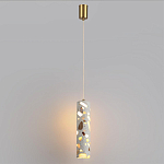 Подвесной светильник с цилиндрическим белым бетонным плафоном Terrazzo Light варинант исполнения - 4 | Loft Concept в Воронеже