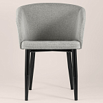 Мягкое кресло на металлических ножках Shaggy Grey варинант исполнения - 3 | Loft Concept в Воронеже