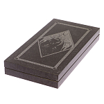 Подарочные нарды из натурального камня с гравировкой Backgammon from Stone варинант исполнения - 6 | Loft Concept в Воронеже