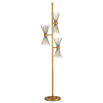 Торшер с абажурами из тонких металлических палочек Wild Thorns варинант исполнения - 2 | Loft Concept в Воронеже