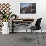 Стол рабочий в стиле лофт с ящиком и нишей для хранения Urban Style Space варинант исполнения - 4 | Loft Concept в Воронеже