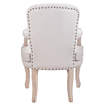 Кресло Aubrey Classical Armchair beige flax варинант исполнения - 3 | Loft Concept в Воронеже