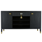 Комод-буфет Elsa Dreams Black с открытыми полками   варинант исполнения - 8 | Loft Concept в Воронеже