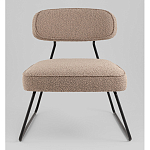 Кресло лаунж Kate букле капучино варинант исполнения - 4 | Loft Concept в Воронеже