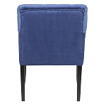 Кресло Addison Chic Armchair deep blue velour варинант исполнения - 3 | Loft Concept в Воронеже