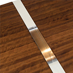 Консоль прямоугольная с выдвижным ящиком на прозрачных ножках Hitchcock варинант исполнения - 3 | Loft Concept в Воронеже