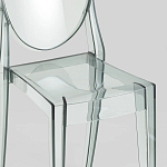 Прозрачный стул с серым оттенком LOUIS GHOST CHAIR варинант исполнения - 7 | Loft Concept в Воронеже