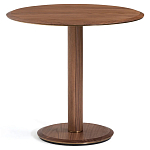 Приставной стол в шпоне ореха Elega варинант исполнения - 1 | Loft Concept в Воронеже