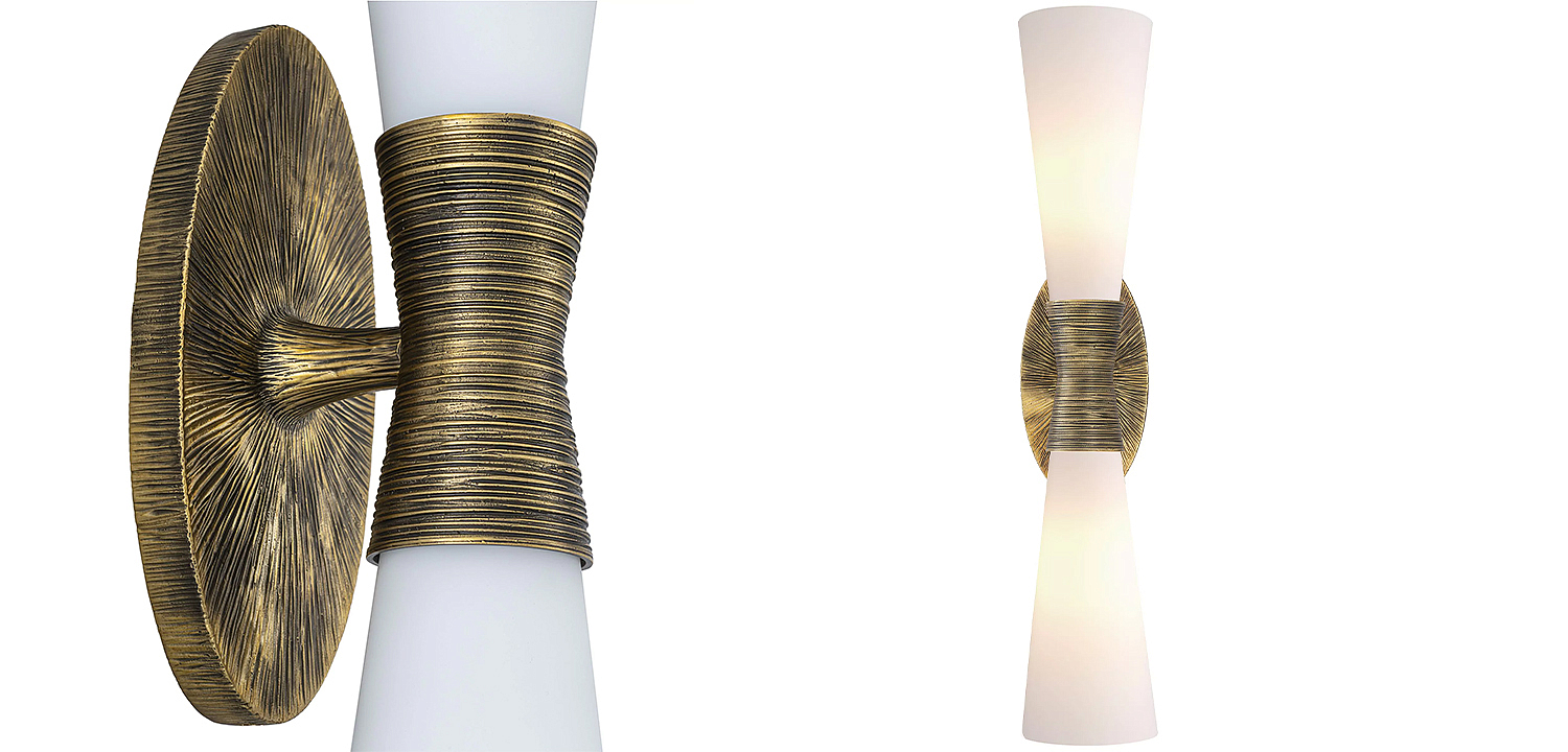 Бра Eichholtz Wall Lamp Nolita Double Бра Eichholtz Wall Lamp Nolita Double - Loft-Concept в Воронеже