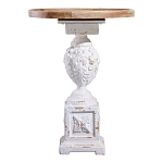 Приставной столик с резным античным узором Antique Engraving варинант исполнения - 2 | Loft Concept в Воронеже