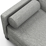 Мебельная ткань Шенилл серый цвет 138 см T4-34 варинант исполнения - 8 | Loft Concept в Воронеже