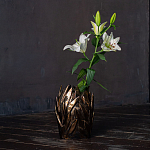 Ваза «Золотая» варинант исполнения - 2 | Loft Concept в Воронеже