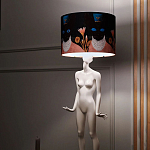 Настольная лампа с абажуром Cretto Mir варинант исполнения - 9 | Loft Concept в Воронеже