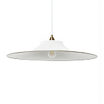 Подвесной вязаный белый светильник «Токио»  варинант исполнения - 1 | Loft Concept в Воронеже