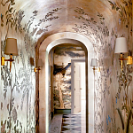 Обои ручная роспись Siam White Metal варинант исполнения - 3 | Loft Concept в Воронеже